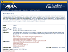 Tablet Screenshot of aideaaeaprocurement.org